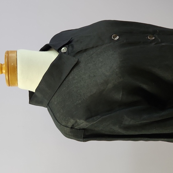 black LINEN top - Picture 4 of 12